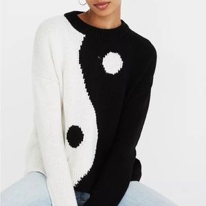 Madewell YinYang sweater size L